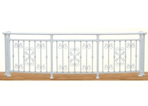 鋅鋼陽(yáng)臺(tái)護(hù)欄